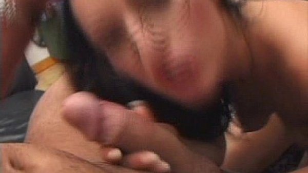 nerdy babe sucking cock  