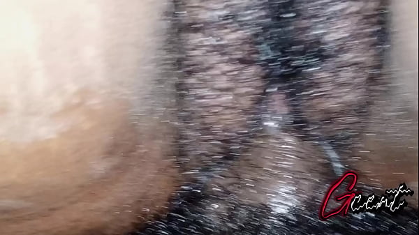 A close up sex with hairy& creamy Pussy and hairy bbc