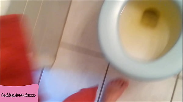 Worship Goddess Feet My Slave Doggie While I&rsquo;m on the Toilet