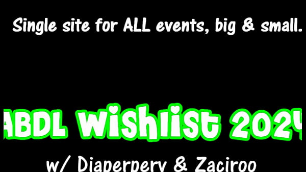 Diaperpervs 2024 ABDL Wishlist 