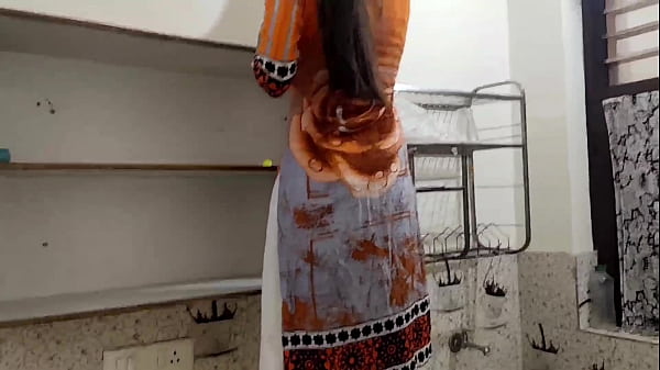 Indian Husband Fucking Hard His Desi wife kitchen sex  