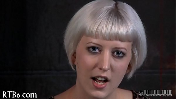 Harsh whipping for ravishing girl