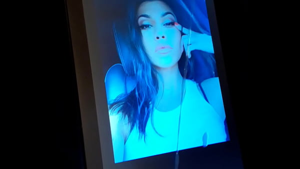 Cum tribute on screen