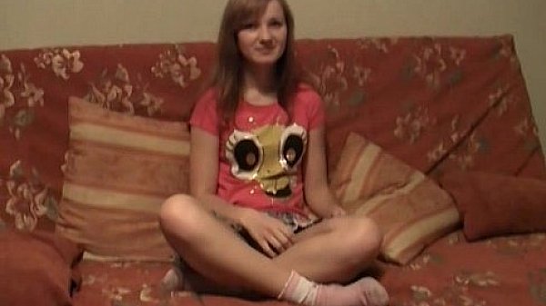 Russian teen learns how to give a blowjob  