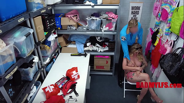 Big Boobs Lifeguard MILF Pat Down And Fucked For Stealing - Lolly Dames, Ryan Mclane