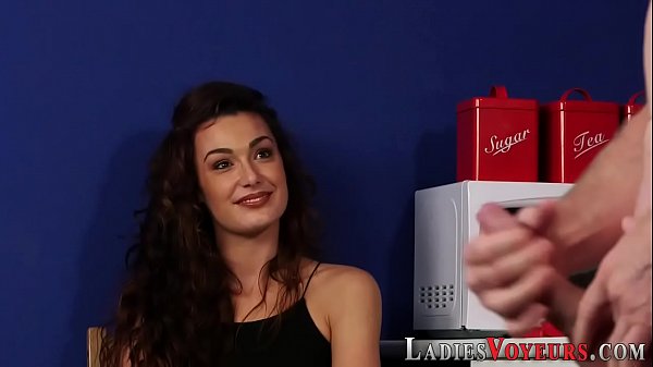 Clothed babe humiliates