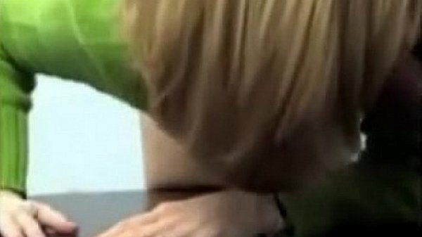 blonde fucked on desk