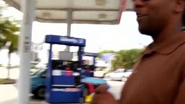 Desperate teen naked in public and fucks to pay rent 14