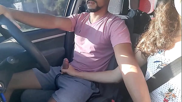 College girl masturbates me to pay the UBER  