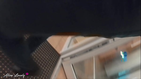 Lustful Girlfriend Shaves Pussy, Sucks Cock and Fucks in the Shower after Outdoor Walk