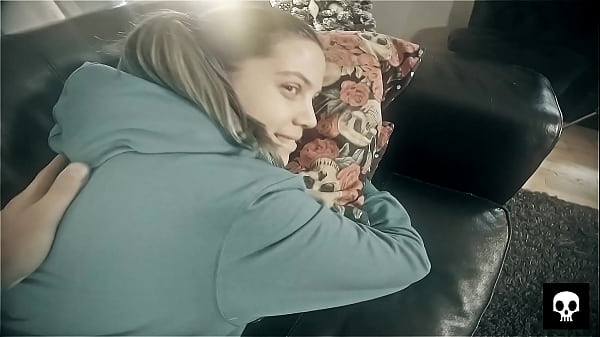 Anal Creampie for gaping petite brunette