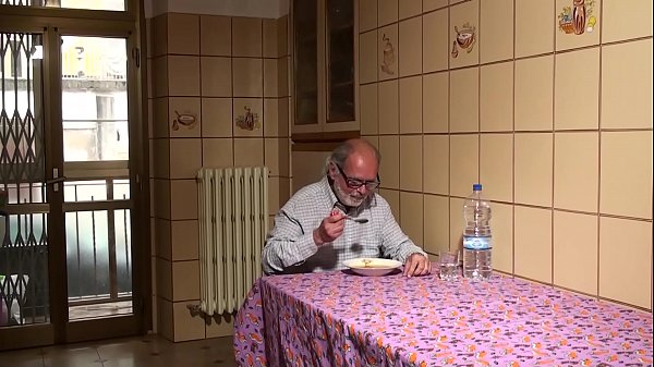 Old pimp makes his caregiver prostitute himself. with Luna Dark and Captain Eric  