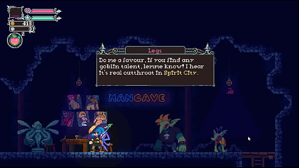 Flip Witch [ Pixel HENTAI Game ] Ep.6 FEMDOM creampie in the forest !