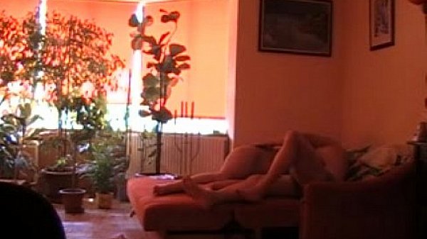 Hungarian Housewife-Sex with my boyfriend during the day