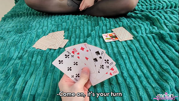 LOST AT STRIP CARDS. Russian teenagers have sex for the first time - Dirty Talk