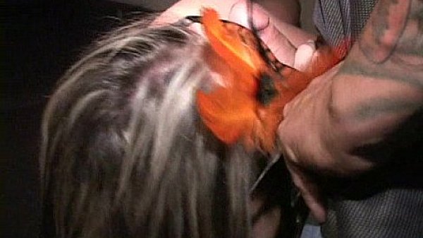 Fisting squirter Clara and her slutty friends rule at masked MILF orgy