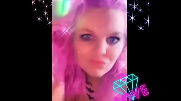 Pink hair filter and music