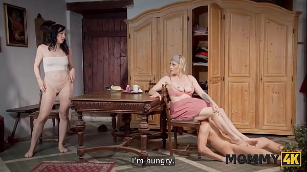 MOMMY4K. Naive GF was waiting for a BF while he was fucking her StepMom - Brittany Bardot