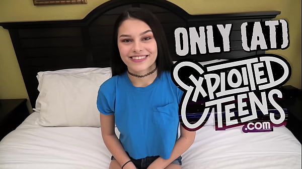 Brace-faced teen deepthroats a fat cock