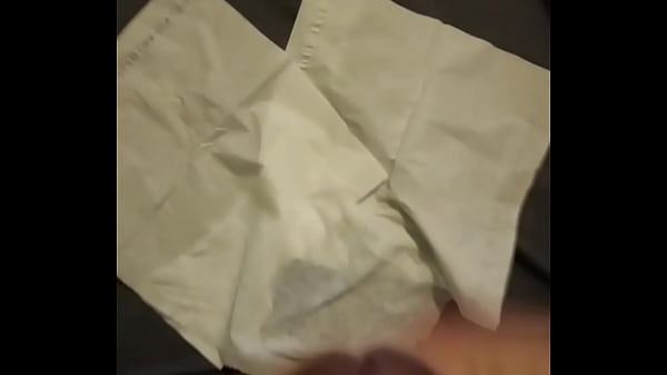 Dopedick69 Masturbating on to napkins in my bed  
