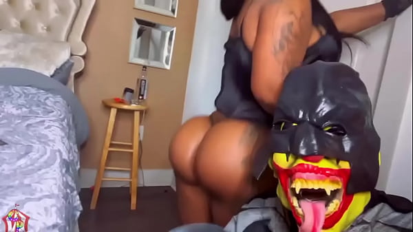 Gibby the clown pounds the life out of funsizethabrat and makes her fold up like a chair