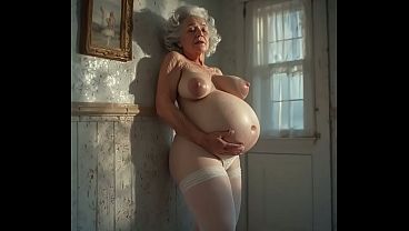 AI Pregnant Grannies Mix 1