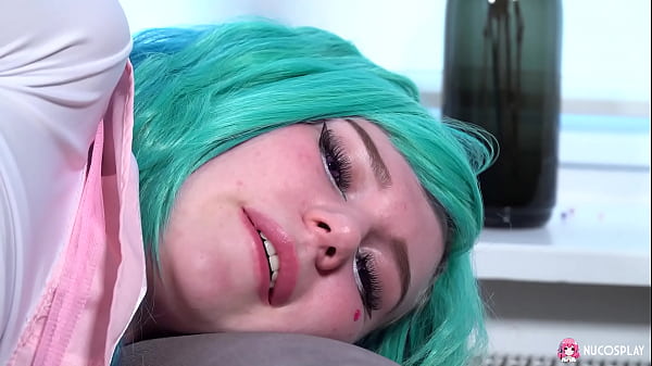 Solo cosplay girl Leyla Lure fucked herself so hard with dildo in many positions.