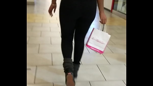 booty in black leggings