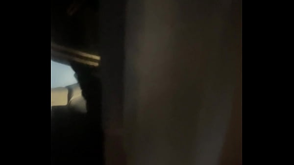 Amateur boy opens street public toilets, catches his ginger friend peeing and lends him a helping hand