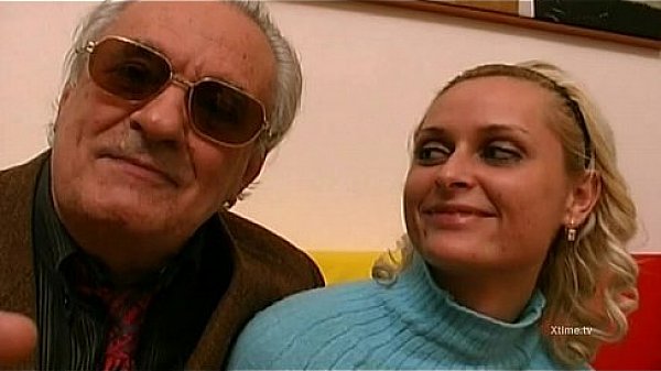 Two young cocks splitting a hot brunette