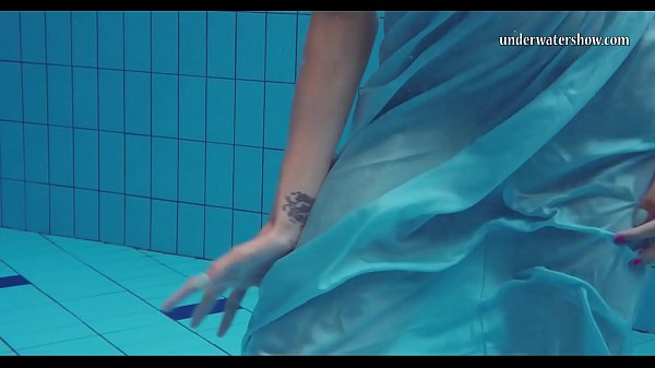 Hot sexy teen with tight pussy Checova in the pool