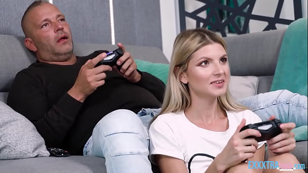 Horny Gamer Teen Rammed in The Pussy By Big Dick Dude 