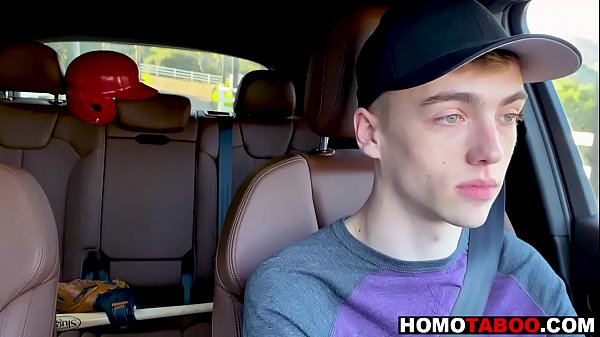 Gay step-brothers massage & bareback anal sex  