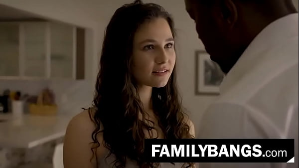 Curly Hair White Teen Screwed by Sinner Ebony Stepdad ⭐ FamilyBangs.com