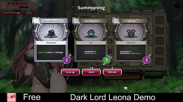 Dark Lord Leona (Free Steam Demo Game)  Sexual Content, Nudity, Mature, NSFW, Hentai, Game  
