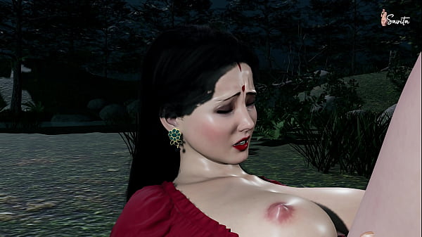 Indian cheating wife Savita seduces her brother-in-law and has sex with him in the Jungle. - Savita Bhabhi