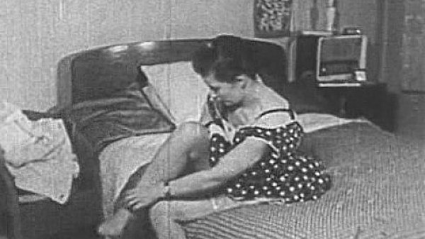 Vintage Porn 1950s - Shaved Pussy, Voyeur Fuck