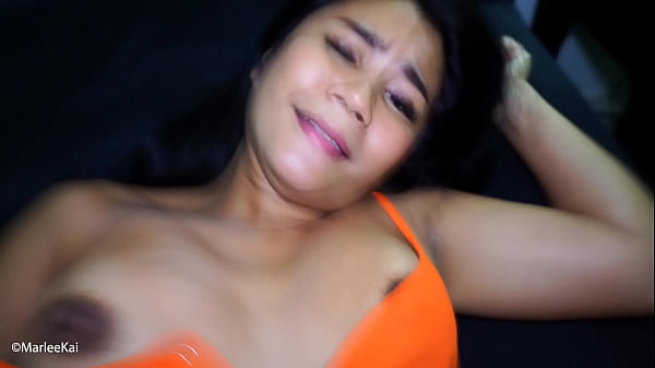 Asian MILF gets Creampie after getting Fucked in her Bed