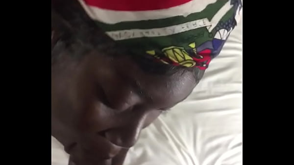 MsEbony sucking on black dick and loving it  