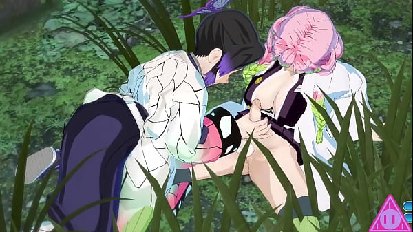 Shinobu Mitsuri kanroji demon slayer futanari gioco hentai di sesso uncensored Japanese Asian Manga Anime Game..TR3DS.. 1/2 