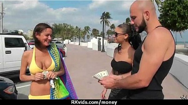 Tight teen fucks a man in front of the camera for cash 4