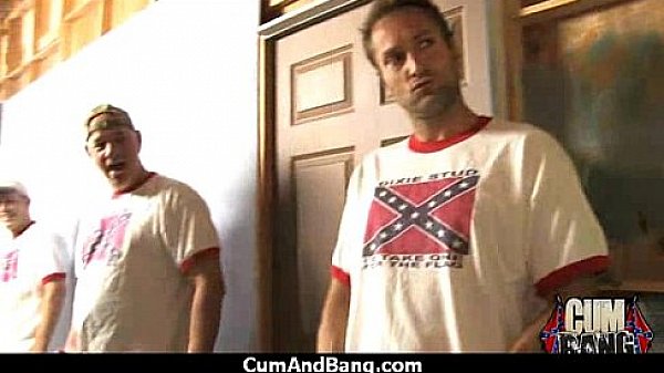 Ebony Entertains a Group of Whites 20  