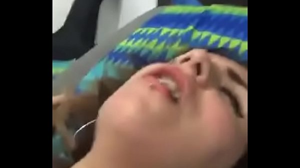 Latina having fun on scope