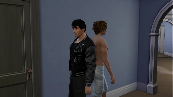 ladyboy sucks cock on the dance floor at party  