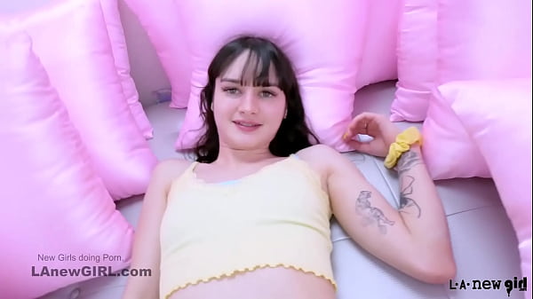 Tiny New Girl makes Big Cock Cum to Quick with her Small Cunt 