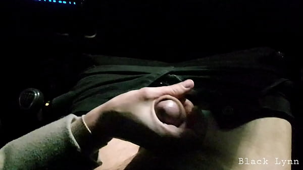 Public Cock Stroking near the Road  