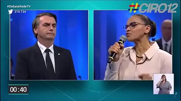 Marina ARREGA&Ccedil;A o cu do bozonaro na argumenta&ccedil;&atilde;o