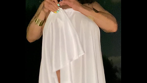 Horny Latina MILF nightime outdoor fun in the woods