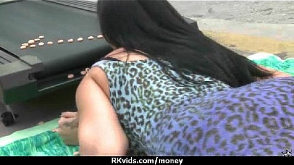 Sexy teen nails her butt on hard dick for cash 21