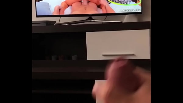 Jerking tribute for pornstar